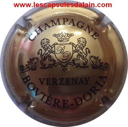 BELLE CAPSULE CHAMPAGNE BOVIERE DORIA REF N°6 NEWS