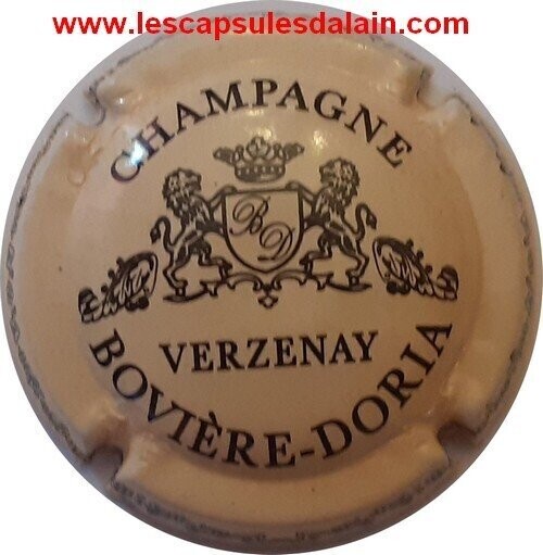 BELLE CAPSULE CHAMPAGNE BOVIERE DORIA REF N°8 NEWS