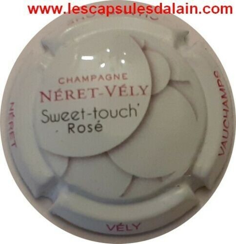 BELLE CAPSULE CHAMPAGNE NERET VELY ROSE REF N°40a NEWS