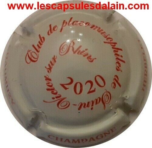 BELLE CAPSULE CHAMPAGNE HERBELET CHRISTOPHE BLANC CASSEE 2020 REF N°16c NEWS