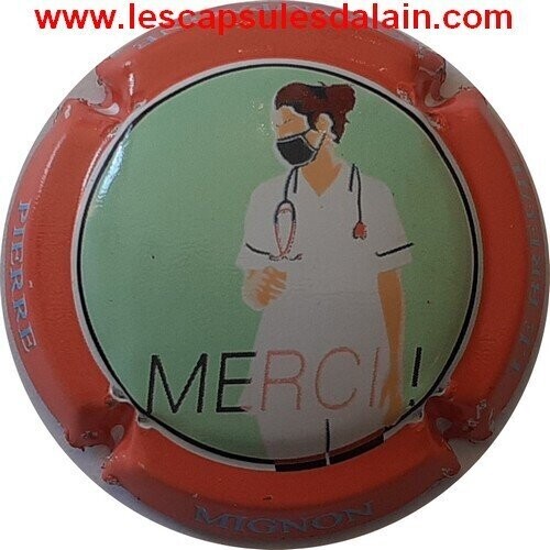 BELLE CAPSULE CHAMPAGNE PIERRE MIGNON MERCI 2020 REF N°205b NEWS