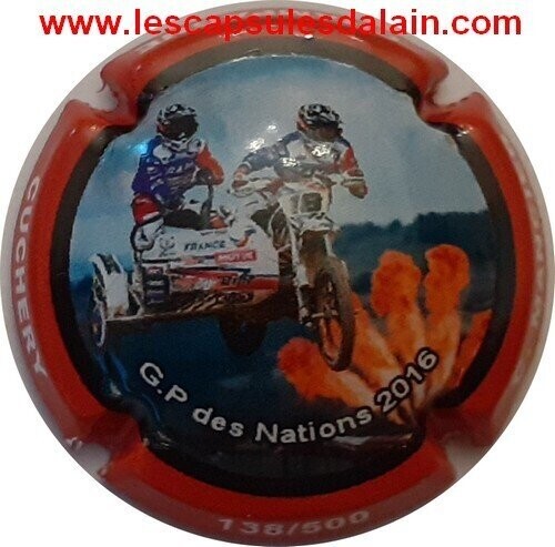 BELLE CAPSULE CHAMPAGNE MANCIER CLAUDE GP DES NATIONS 2016 NUMEROTE 500ex NEWS
