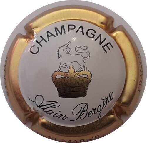 CAPSULE CHAMPAGNE A.BERGERE RÉF N°8 NEWS