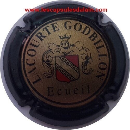 CAPSULE CHAMPAGNE LACOURTE GODBILLON  REF N°6a