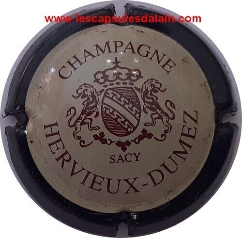 CAPSULE CHAMPAGNE HERVIEUX DUMEZ RÉF N°9a