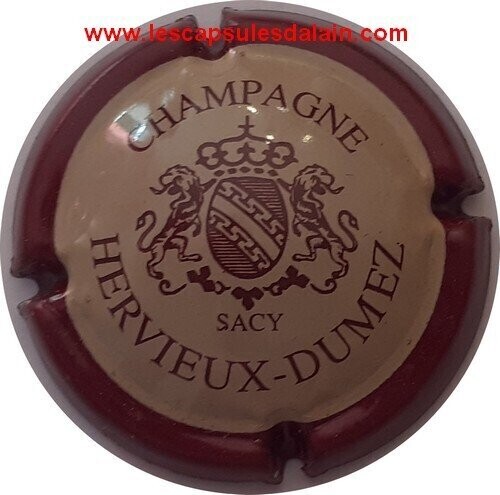 CAPSULE CHAMPAGNE HERVIEUX DUMEZ RÉF N°10a