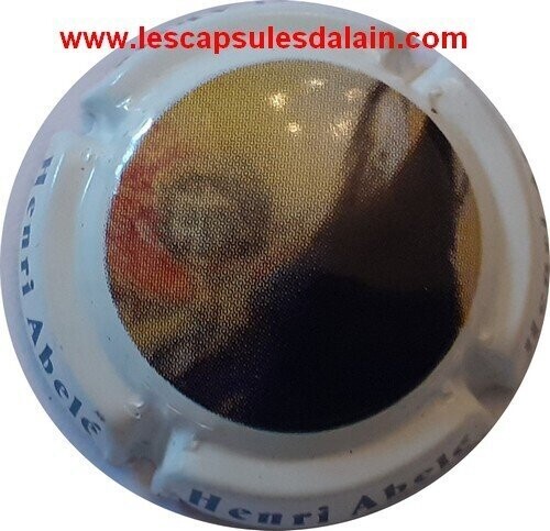 CAPSULE CHAMPAGNE HENRI ABELE SOURIRE DE REIMS RÉF N°26a