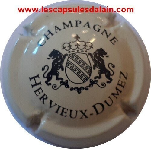 CAPSULE CHAMPAGNE HERVIEUX DUMEZ RÉF N°13g