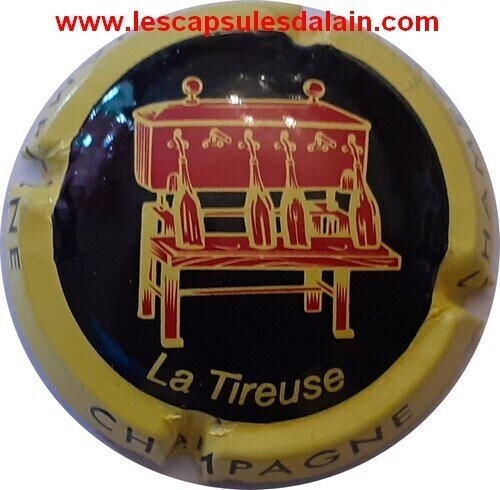 BELLE CAPSULE CHAMPAGNE GENERIQUE LA TIREUSE REF N°727ea NEWS