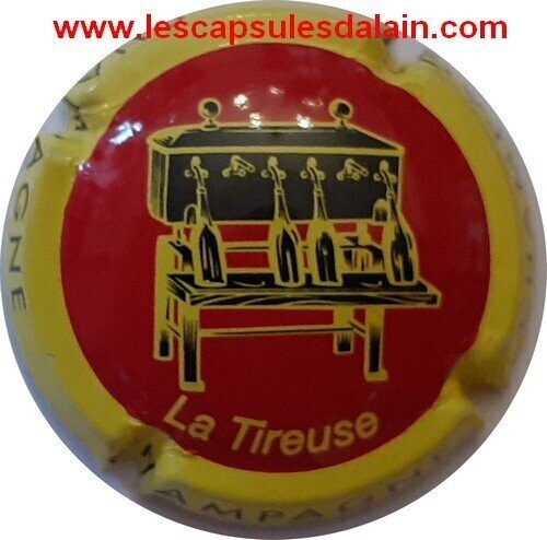 BELLE CAPSULE CHAMPAGNE GENERIQUE LA TIREUSE REF N°727ed NEWS