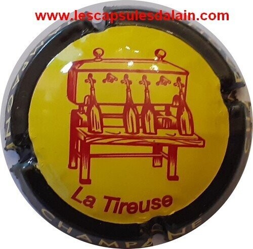BELLE CAPSULE CHAMPAGNE GENERIQUE LA TIREUSE REF N°727ef NEWS