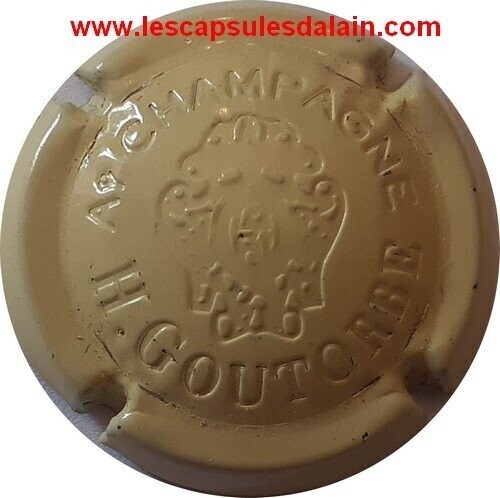 BELLE CAPSULE CHAMPAGNE H.GOUTORBE ESTAMPEE REF N°14 NEWS