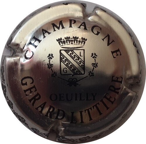 BELLE CAPSULE DE CHAMPAGNE LITTIERE GERARD REF N°1