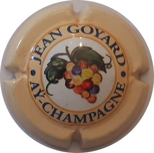 CAPSULE CHAMPAGNE JEAN GOYARD RÉF N°1