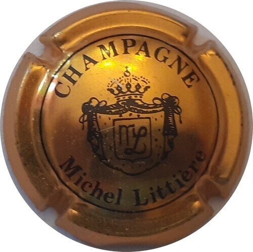 BELLE CAPSULE DE CHAMPAGNE LITTIERE MICHEL REF N°1
