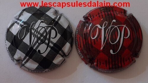 2 BELLES CAPSULES CHAMPAGNE VIGIER PERROT INITIALE 2021 REF N°50a et 50e NEWS