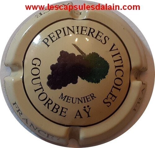BELLE CAPSULE CHAMPAGNE GOUTORBE MEUNIER REF N°4 NEWS
