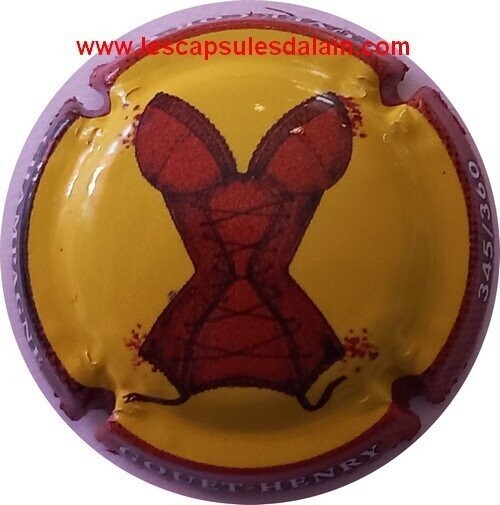 BELLE CAPSULE CHAMPAGNE GOUET HENRY CUVEE COR'S 2021 360EX REF N°2c NEWS