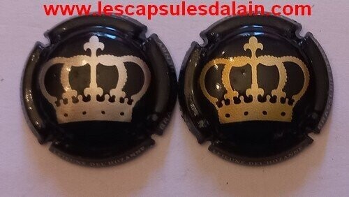 2 BELLES CAPSULES CHAMPAGNE LEJEUNE DEL'HOZANNE HENRI REF N°48c et 48d NEWS