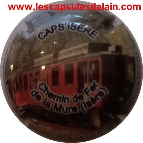 BELLE CAPSULE CHAMPAGNE VADIN PLATEAU CHEMIN DE FER DE LA MURE REF N°32b NEWS