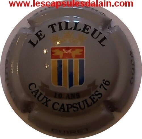 BELLE CAPSULE CHAMPAGNE DESAUTELS CUIRET 10 ANS CAUX CAPS 76 1500EX REF N°7 NEWS