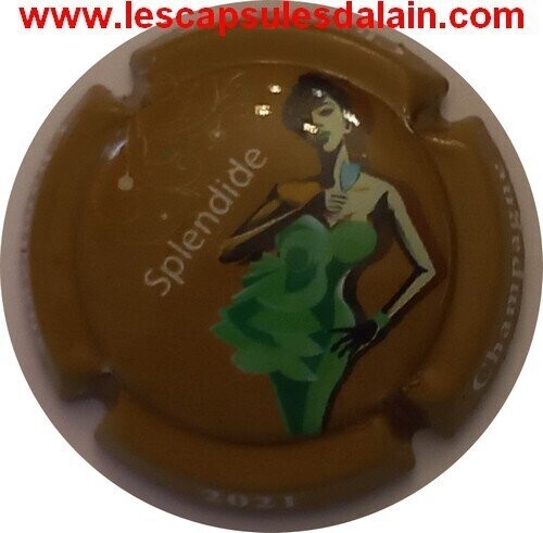 BELLE CAPSULE CHAMPAGNE GENERIQUE FEMME SPLENDIDE 2021 REF N°985y NEWS