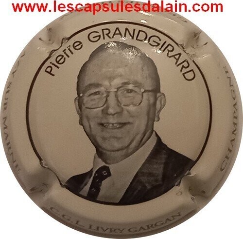 BELLE CAPSULE CHAMPAGNE HENRI GEORGES CUVEE PIERRE GRANDGIRARD REF N°10b NEWS