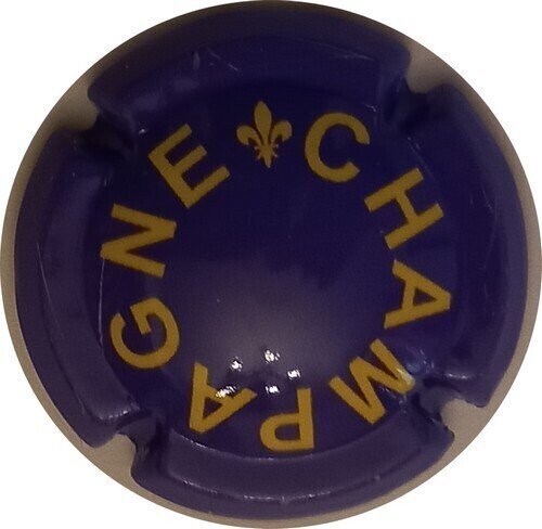 BELLE CAPSULE CHAMPAGNE GENERIQUE FLEUR DE LYS REF N° 1162a NEWS