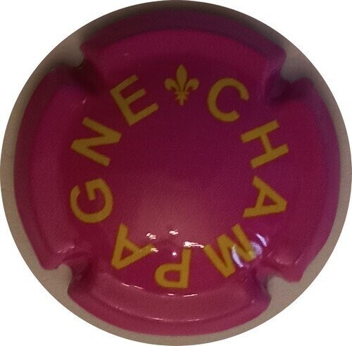 BELLE CAPSULE CHAMPAGNE GENERIQUE FLEUR DE LYS REF N° 1162d NEWS