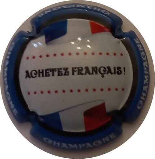 BELLE CAPSULE CHAMPAGNE GENERIQUE ACHETEZ FRANCAIS 2020 REF N°1138 NEWS