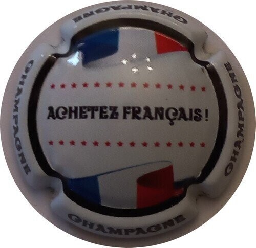 BELLE CAPSULE CHAMPAGNE GENERIQUE ACHETEZ FRANCAIS 2020 REF N°1138a NEWS