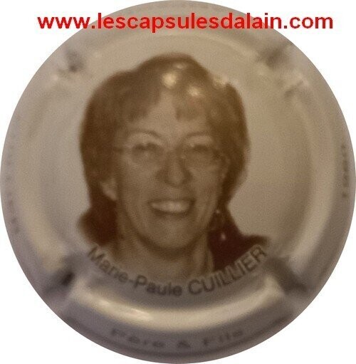 CAPSULE CHAMPAGNE CUILLIER PÈRE & FILS MARIE PAULE CUILLIER RÉF N°27eb news