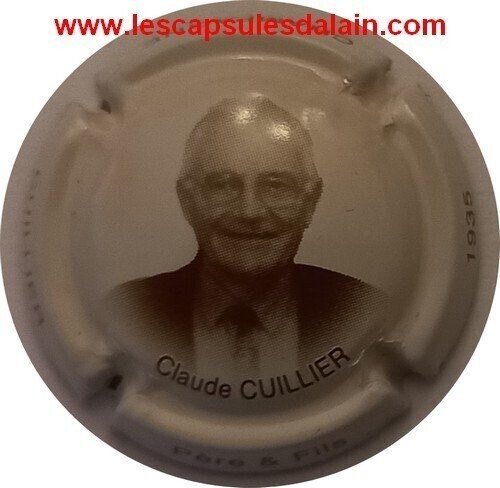 CAPSULE CHAMPAGNE CUILLIER PÈRE & FILS CLAUDE RÉF N°19 NEWS