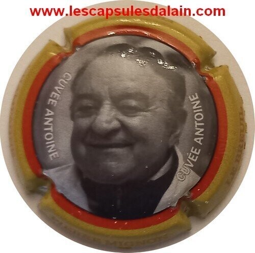 BELLE CAPSULE CHAMPAGNE PIERRE MIGNON RUNGIS CUVEE ANTOINE REF N° 167 NEWS