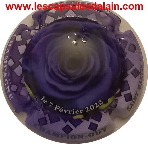 BELLE CAPSULE CHAMPAGNE CHAMPION OUY 2022 REF N°25c NEWS