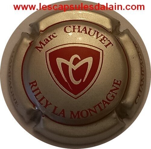 BELLE CAPSULE CHAMPAGNE MARC CHAUVET REF N° 24a NEWS