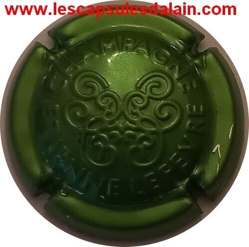 BELLE CAPSULE CHAMPAGNE LEFEVRE ETIENNE ESTAMPEE REF N°18e NEWS