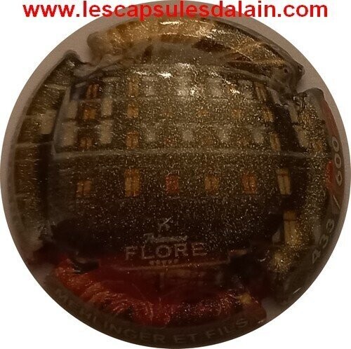 BELLE CAPSULE CHAMPAGNE MEHLINGER ET FILS PRINCESSE FLORE /600EX PAILLETEE NEWS
