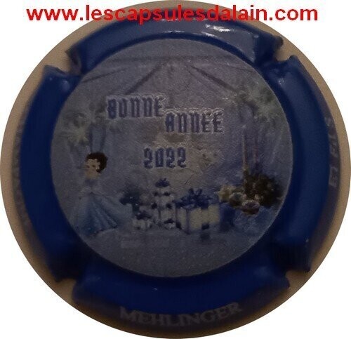 BELLE CAPSULE CHAMPAGNE MEHLINGER ET FILS BONNE ANNEE 2022 NEWS