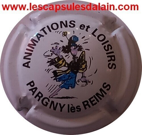 BELLE CAPSULE CHAMPAGNE COMMEMORATIVE ANIMATION ET LOISIRS PARGNY LES REIMS NEWS