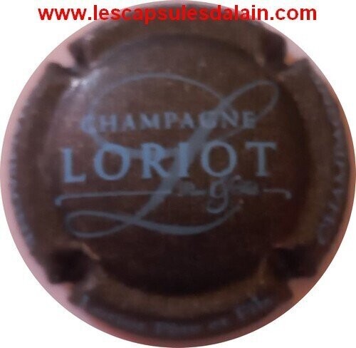 BELLE CAPSULE CHAMPAGNE LORIOT PERE ET FILS REF N°23d NEWS