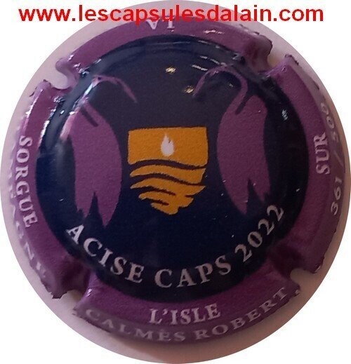 BELLE CAPSULE CHAMPAGNE CALMES ROBERT ACISE CAPS 500EX 2022 NEWS