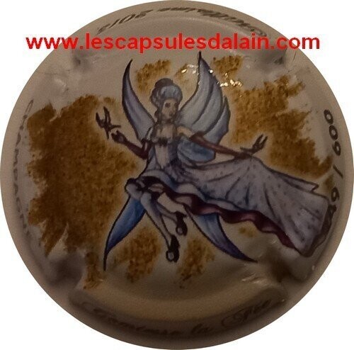 BELLE CAPSULE CHAMPAGNE COMTESSE LA FEE MILLESIME 2013 600EX REF N°24d NEWS