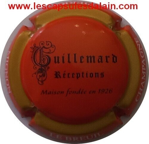 BELLE CAPSULE CHAMPAGNE PIERRE MIGNON GUILLEMARD ORANGE REF N°54k NEWS