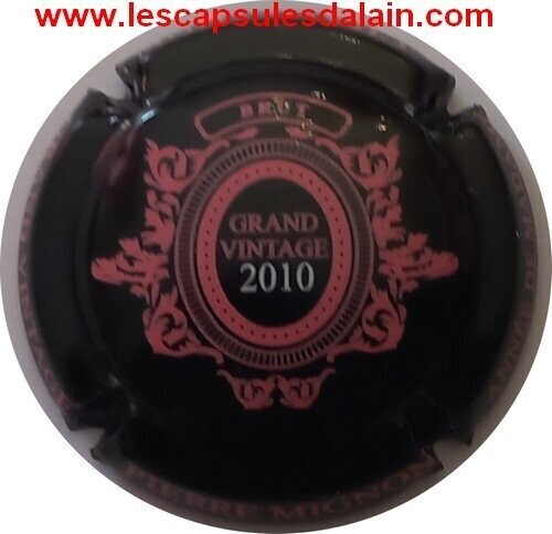 BELLE CAPSULE CHAMPAGNE PIERRE MIGNON GRAND VINTAGE 2010 REF N°223 NEWS