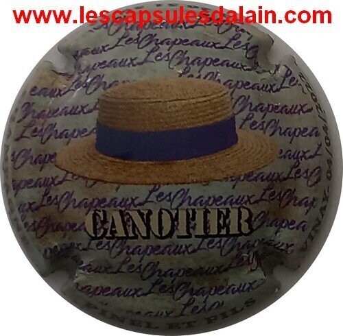 BELLE CAPSULE CHAMPAGNE PINEL & FILS CANOTIER 2022 REF N°13a NEWS
