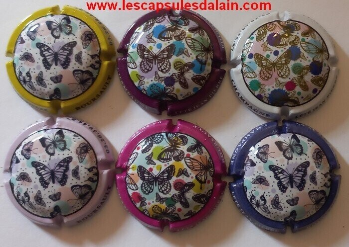 6 BELLES CAPSULES CHAMPAGNE LETE JEAN PIERRE PAPILLONS 2022 REF N°43 a 43e NEWS 6 BELLES CAPSULES CHAMPAGNE LETE JEAN PIERRE PAPILLONS 2022 REF N°43 a 43e NEWS