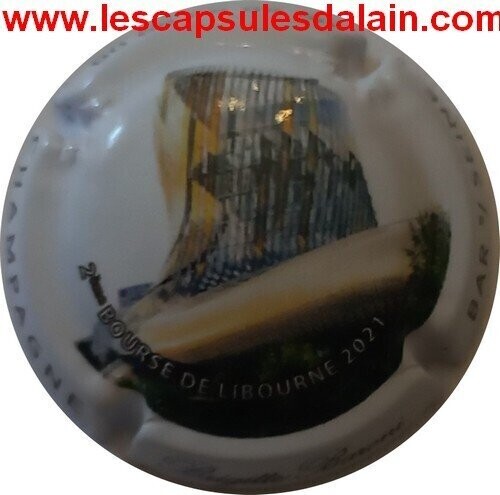 BELLE CAPSULE CHAMPAGNE BARONI BRIGITTE BOURSE DE LIBOURNE 2021 REF N°50d NEWS