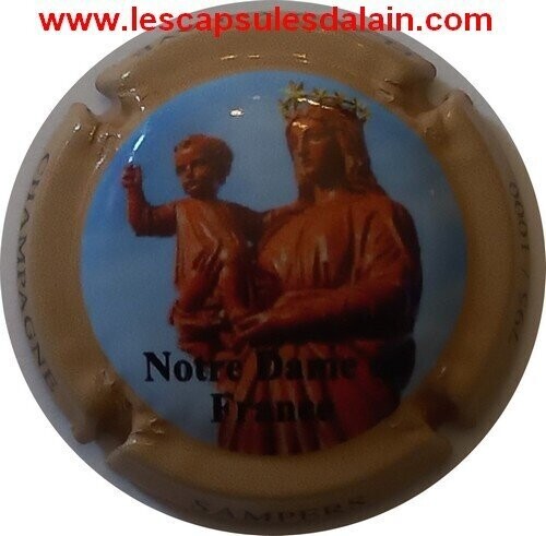 BELLE CAPSULE CHAMPAGNE SAMPERS PLACO VELAVE 1000EX REF N°17a NEWS