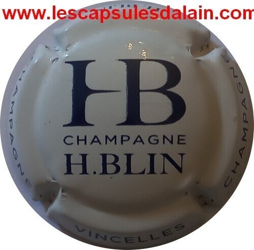 BELLE CAPSULE DE CHAMPAGNE BLIN.H RÉF N°17 NEWS